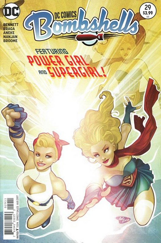 Cover of DC Comics: Bombshells (Vol 1) #29. One of 250,000 Vintage American Comics on sale from Krypton!