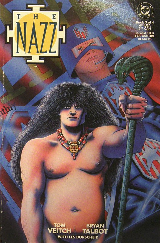 Cover of Nazz (1990 Ltd) The #3. One of 250,000 Vintage American Comics on sale from Krypton!