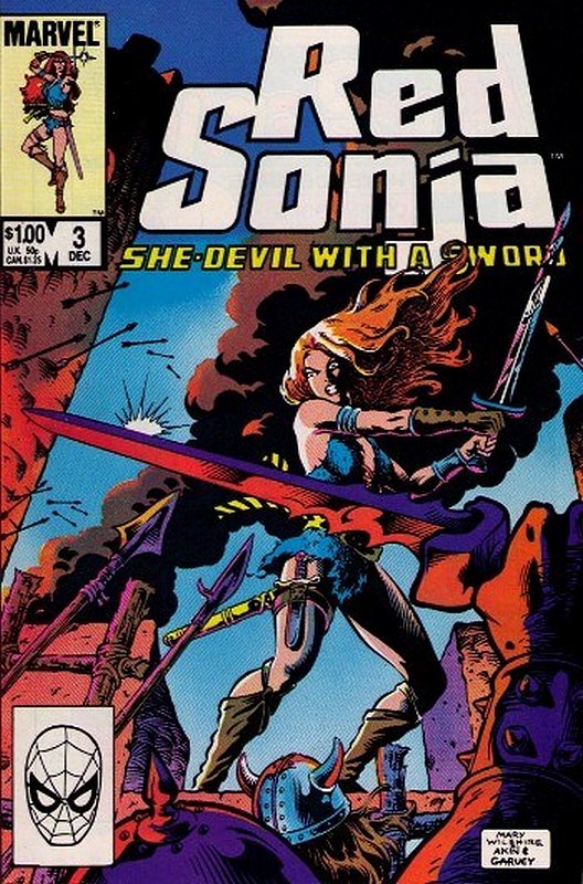 Cover of Red Sonja (Vol 3) She-devil with a Sword #3. One of 250,000 Vintage American Comics on sale from Krypton!