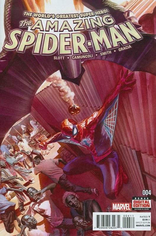 Cover of Amazing Spider-Man (Vol 4) #4. One of 250,000 Vintage American Comics on sale from Krypton!