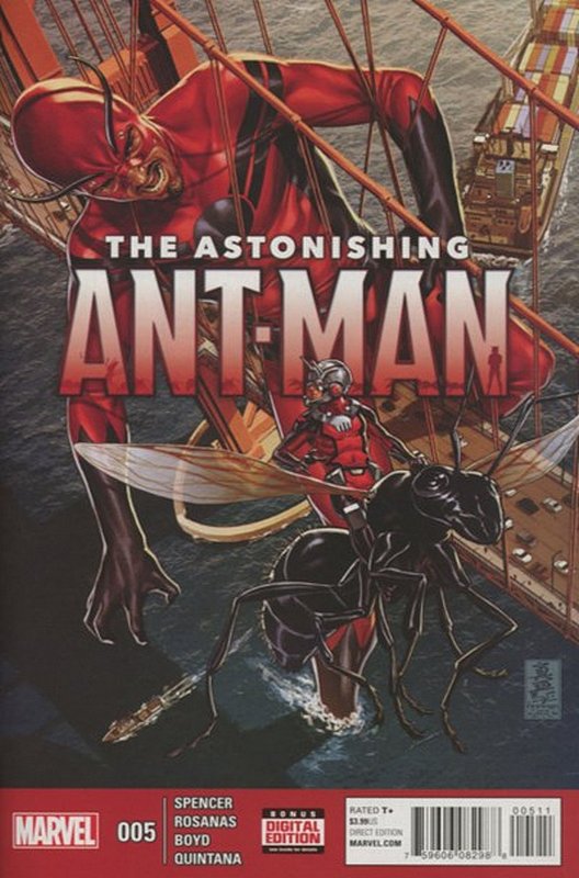 Cover of Astonishing Ant-Man (Vol 1) #5. One of 250,000 Vintage American Comics on sale from Krypton!