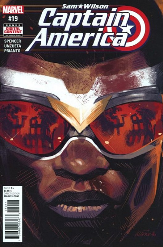 Cover of Captain America: Sam Wilson (Vol 1) #19. One of 250,000 Vintage American Comics on sale from Krypton!