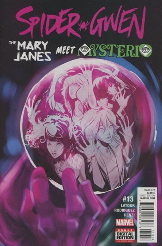 Cover of Spider-Gwen (Vol 2) Radioactive #13. One of 250,000 Vintage American Comics on sale from Krypton!