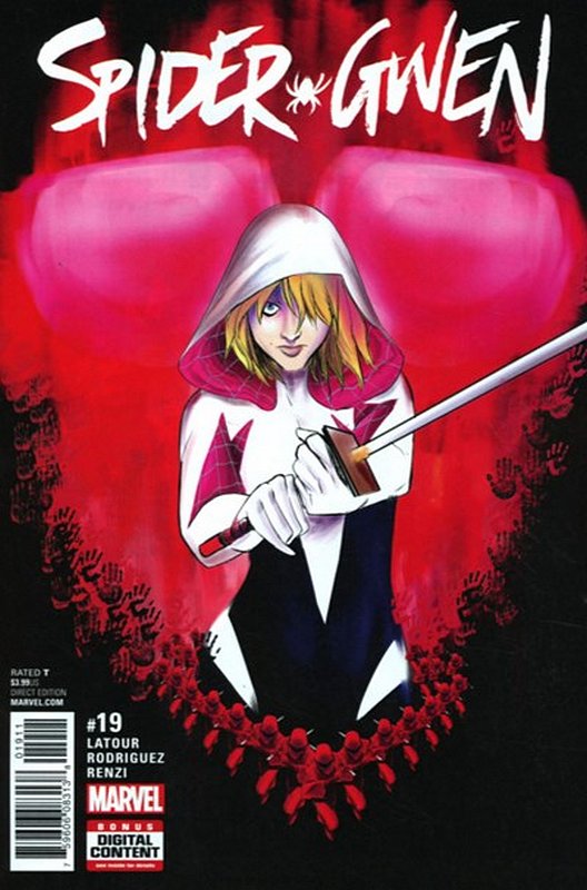 Cover of Spider-Gwen (Vol 2) Radioactive #19. One of 250,000 Vintage American Comics on sale from Krypton!
