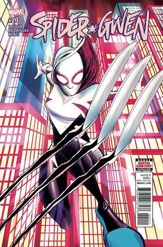 Cover of Spider-Gwen (Vol 2) Radioactive #20. One of 250,000 Vintage American Comics on sale from Krypton!