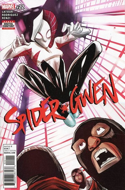 Cover of Spider-Gwen (Vol 2) Radioactive #22. One of 250,000 Vintage American Comics on sale from Krypton!