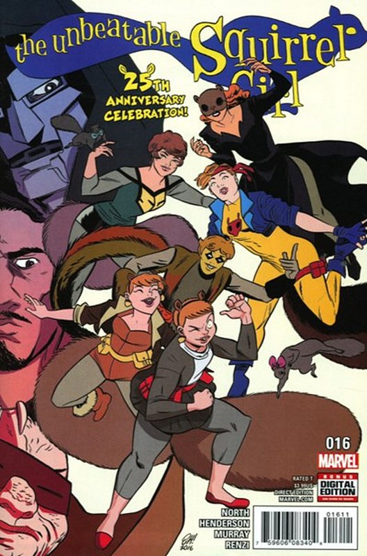 Cover of Unbeatable Squirrel Girl (Vol 2) #16. One of 250,000 Vintage American Comics on sale from Krypton!