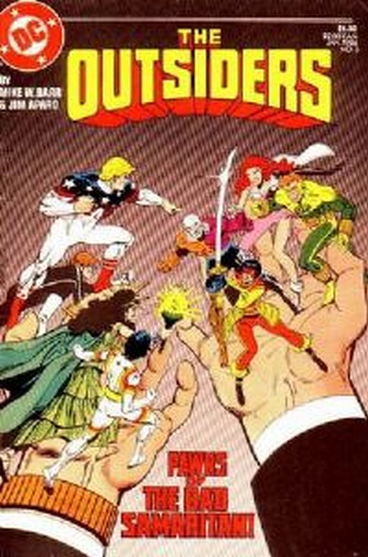 Cover of Outsiders (Vol 1) #3. One of 250,000 Vintage American Comics on sale from Krypton!