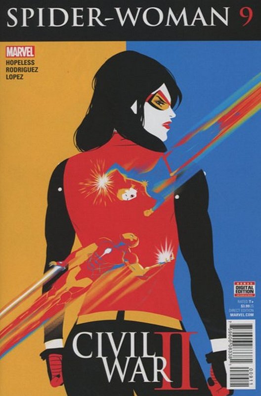 Cover of Spider-Woman (Vol 5) #9. One of 250,000 Vintage American Comics on sale from Krypton!