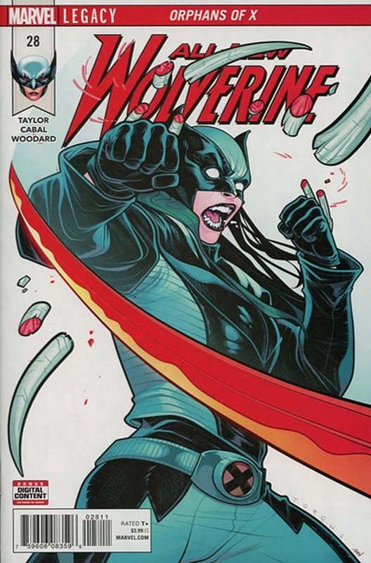 Cover of Wolverine -  All-New (Vol 1) #28. One of 250,000 Vintage American Comics on sale from Krypton!