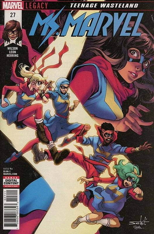 Cover of Ms Marvel (Vol 4) #27. One of 250,000 Vintage American Comics on sale from Krypton!
