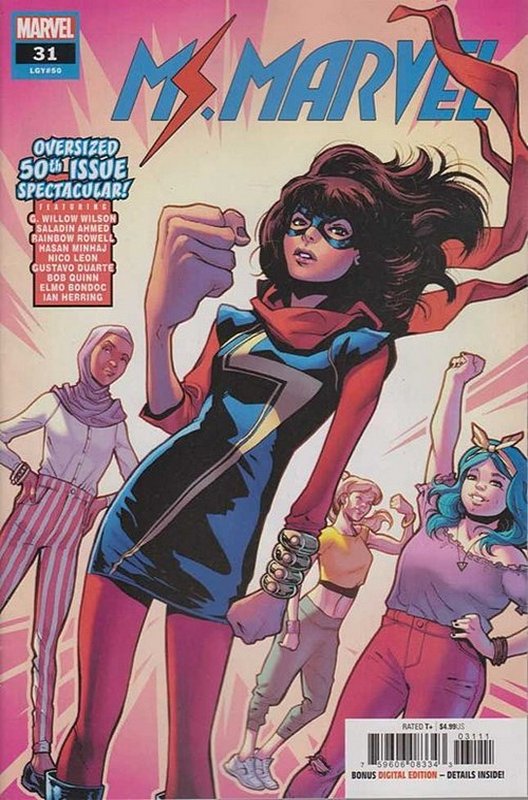 Cover of Ms Marvel (Vol 4) #31. One of 250,000 Vintage American Comics on sale from Krypton!