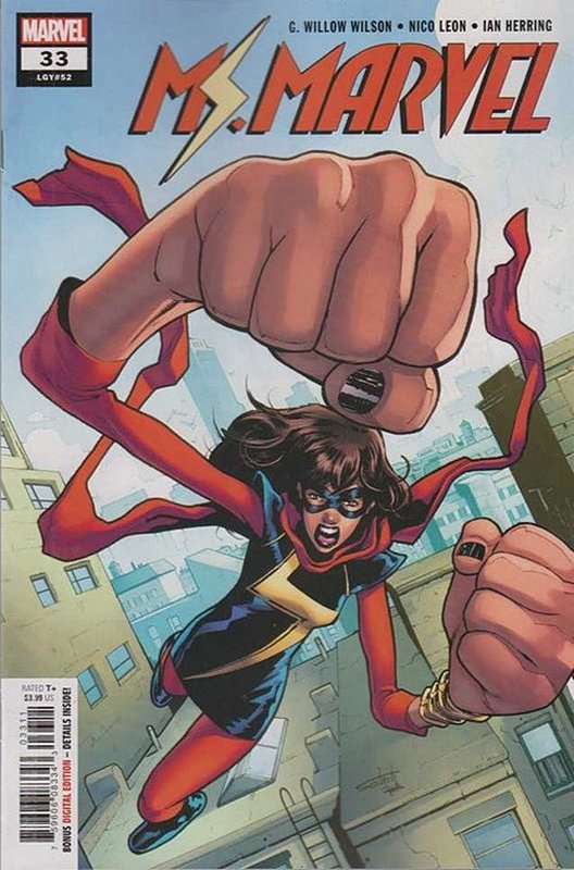 Cover of Ms Marvel (Vol 4) #33. One of 250,000 Vintage American Comics on sale from Krypton!