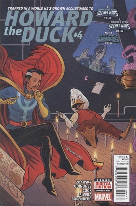 Cover of Howard the Duck (Vol 3) #4. One of 250,000 Vintage American Comics on sale from Krypton!