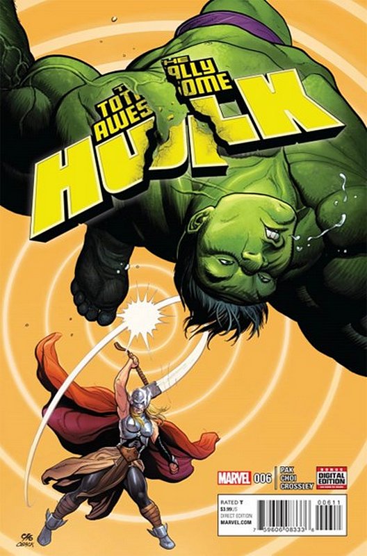 Cover of Totally Awesome Hulk (Vol 1) #6. One of 250,000 Vintage American Comics on sale from Krypton!