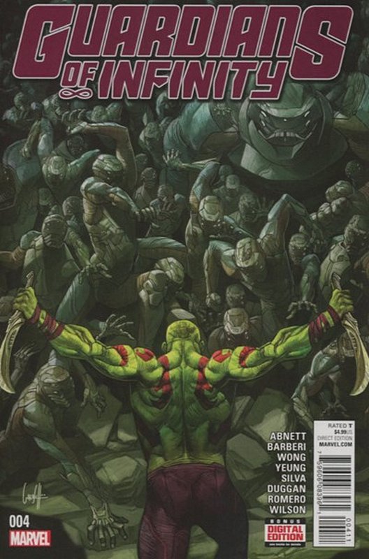 Cover of Guardians of Infinity (Vol 1) #4. One of 250,000 Vintage American Comics on sale from Krypton!