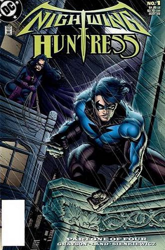 Cover of Nightwing/Huntress (1998 Ltd) #1. One of 250,000 Vintage American Comics on sale from Krypton!