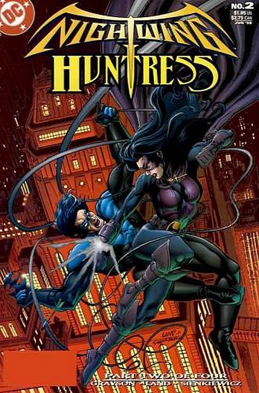 Cover of Nightwing/Huntress (1998 Ltd) #2. One of 250,000 Vintage American Comics on sale from Krypton!