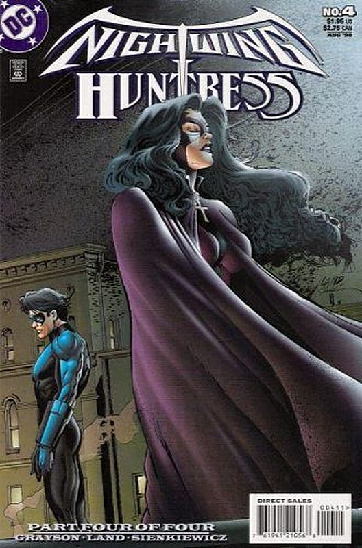Cover of Nightwing/Huntress (1998 Ltd) #4. One of 250,000 Vintage American Comics on sale from Krypton!