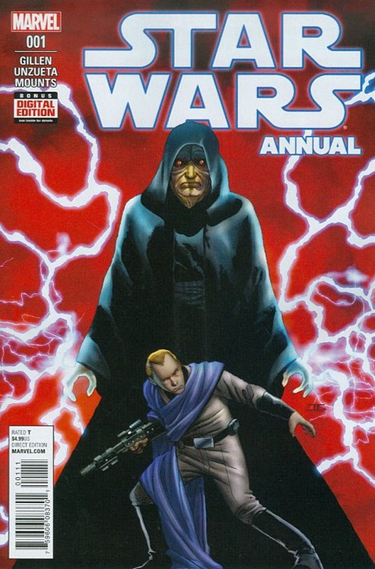 Cover of Star Wars Annual (2016) #1. One of 250,000 Vintage American Comics on sale from Krypton!