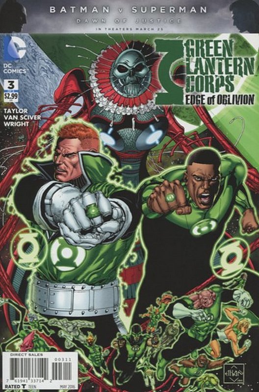 Cover of Green Lantern Corps: Edge of Oblivion (2016 Ltd) #3. One of 250,000 Vintage American Comics on sale from Krypton!