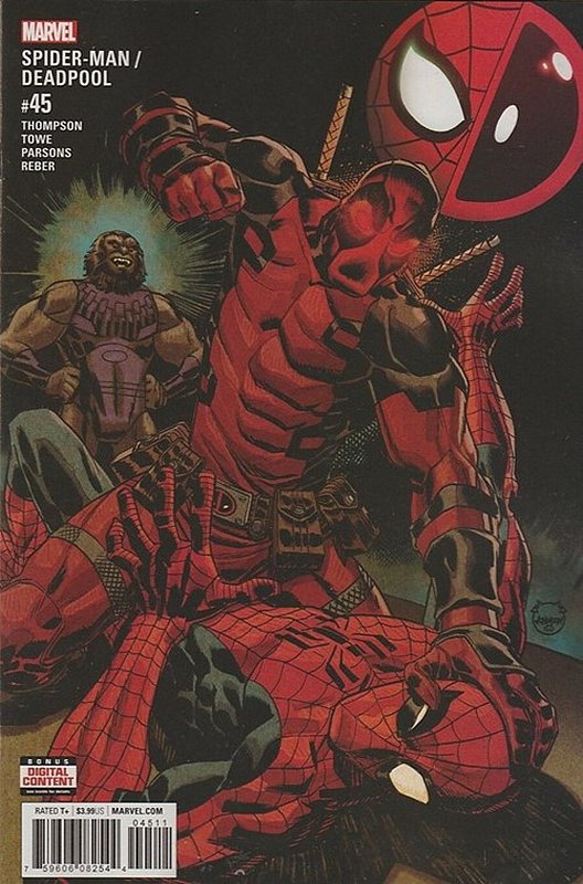 Cover of Spider-Man & Deadpool (Vol 1) #45. One of 250,000 Vintage American Comics on sale from Krypton!
