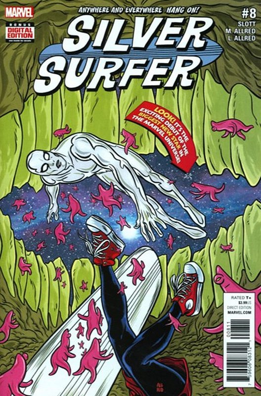 Cover of Silver Surfer (Vol 5) #8. One of 250,000 Vintage American Comics on sale from Krypton!