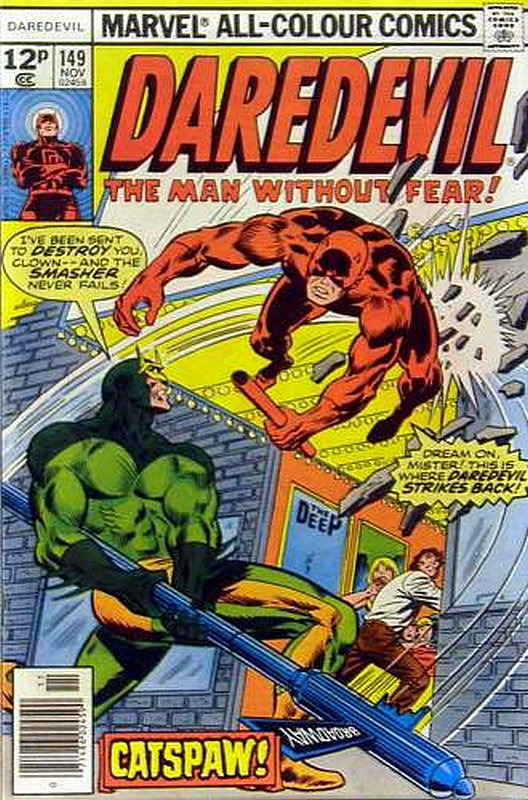 Cover of Daredevil (Vol 1) #149. One of 250,000 Vintage American Comics on sale from Krypton!
