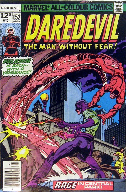 Cover of Daredevil (Vol 1) #152. One of 250,000 Vintage American Comics on sale from Krypton!