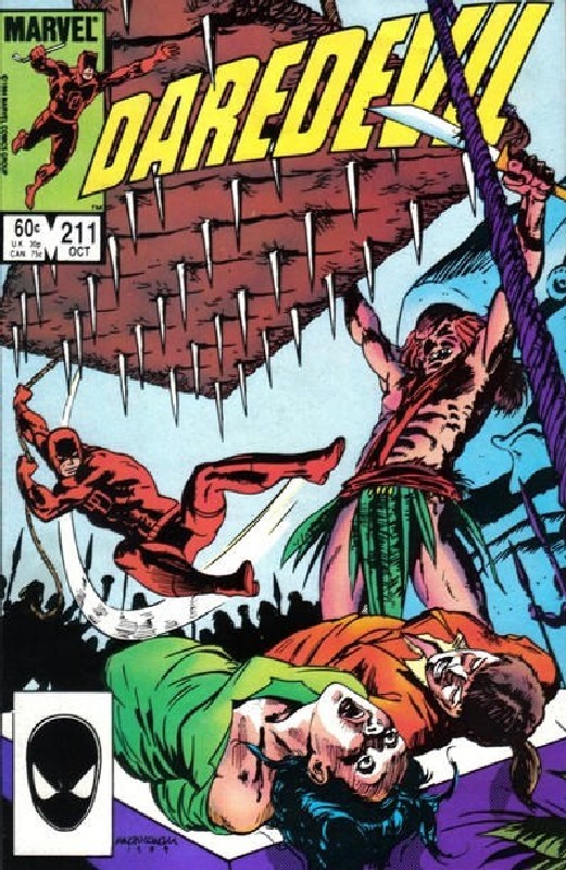 Cover of Daredevil (Vol 1) #211. One of 250,000 Vintage American Comics on sale from Krypton!