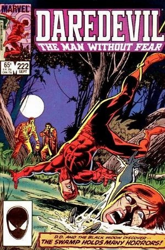 Cover of Daredevil (Vol 1) #222. One of 250,000 Vintage American Comics on sale from Krypton!