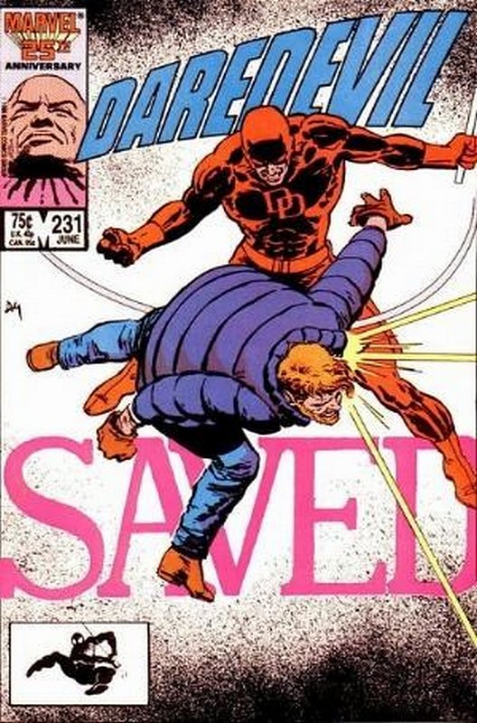 Cover of Daredevil (Vol 1) #231. One of 250,000 Vintage American Comics on sale from Krypton!