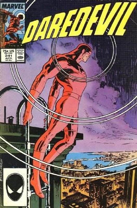 Cover of Daredevil (Vol 1) #241. One of 250,000 Vintage American Comics on sale from Krypton!