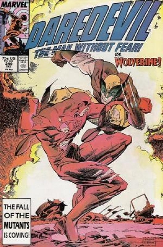 Cover of Daredevil (Vol 1) #249. One of 250,000 Vintage American Comics on sale from Krypton!
