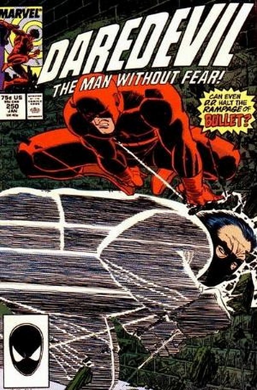 Cover of Daredevil (Vol 1) #250. One of 250,000 Vintage American Comics on sale from Krypton!