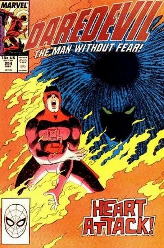 Cover of Daredevil (Vol 1) #254. One of 250,000 Vintage American Comics on sale from Krypton!