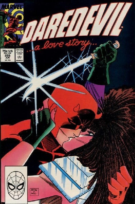 Cover of Daredevil (Vol 1) #255. One of 250,000 Vintage American Comics on sale from Krypton!