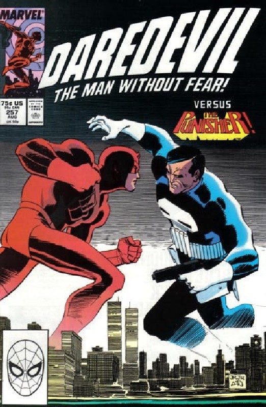 Cover of Daredevil (Vol 1) #257. One of 250,000 Vintage American Comics on sale from Krypton!