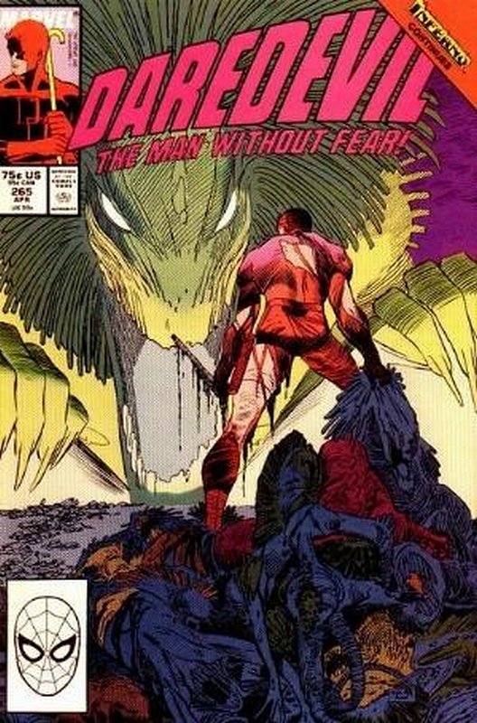 Cover of Daredevil (Vol 1) #265. One of 250,000 Vintage American Comics on sale from Krypton!