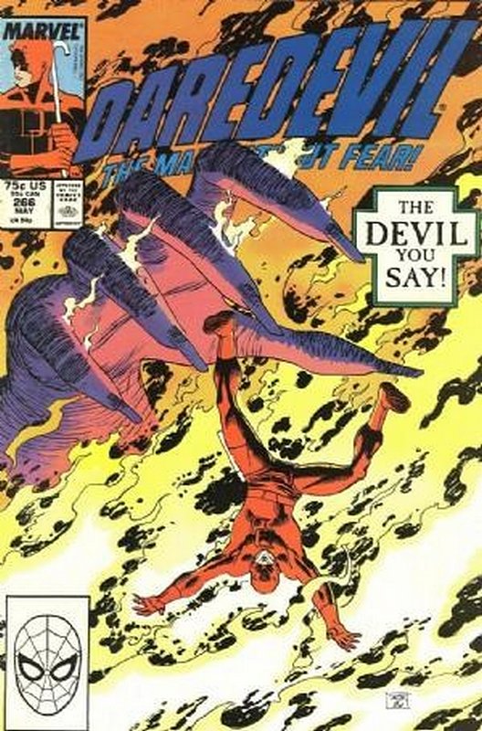 Cover of Daredevil (Vol 1) #266. One of 250,000 Vintage American Comics on sale from Krypton!