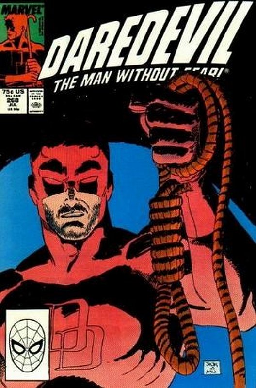 Cover of Daredevil (Vol 1) #268. One of 250,000 Vintage American Comics on sale from Krypton!