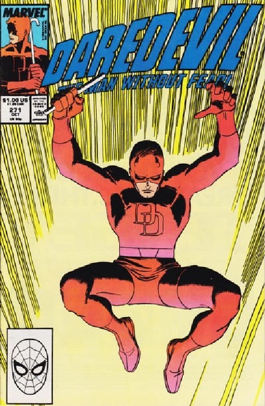 Cover of Daredevil (Vol 1) #271. One of 250,000 Vintage American Comics on sale from Krypton!