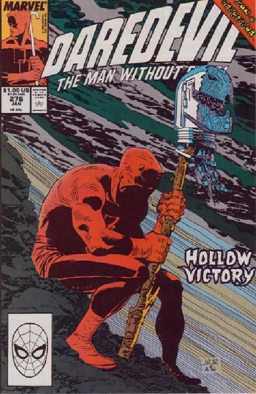 Cover of Daredevil (Vol 1) #276. One of 250,000 Vintage American Comics on sale from Krypton!