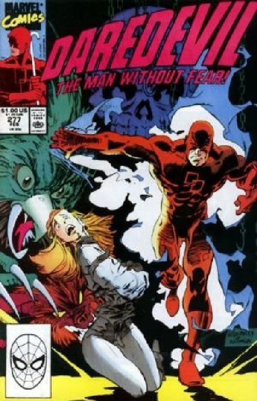 Cover of Daredevil (Vol 1) #277. One of 250,000 Vintage American Comics on sale from Krypton!