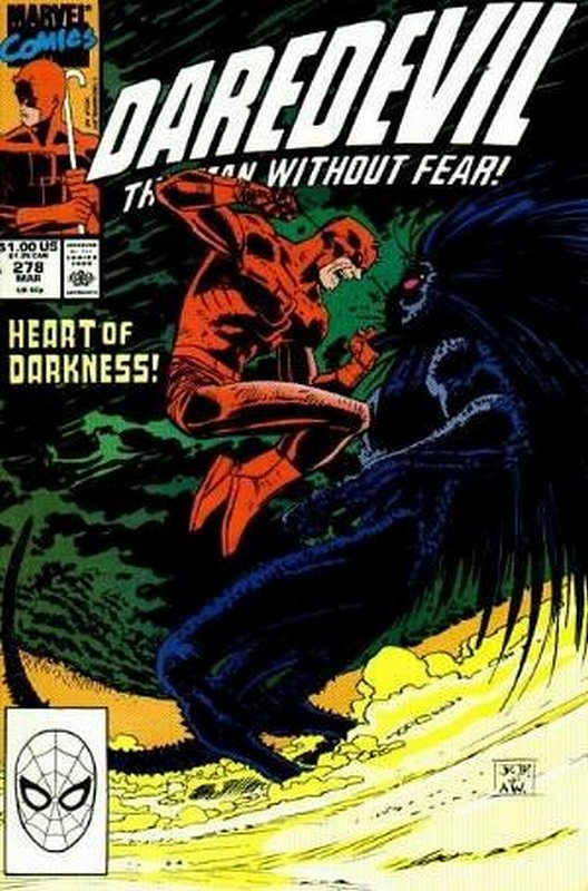Cover of Daredevil (Vol 1) #278. One of 250,000 Vintage American Comics on sale from Krypton!