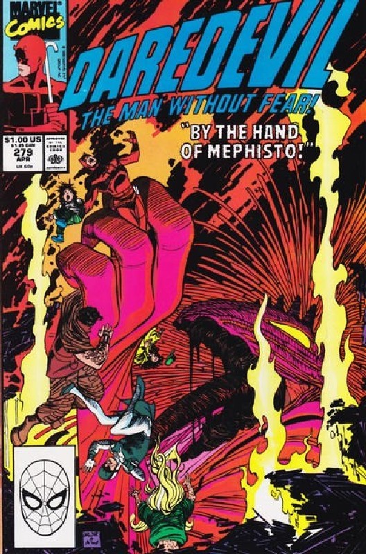 Cover of Daredevil (Vol 1) #279. One of 250,000 Vintage American Comics on sale from Krypton!