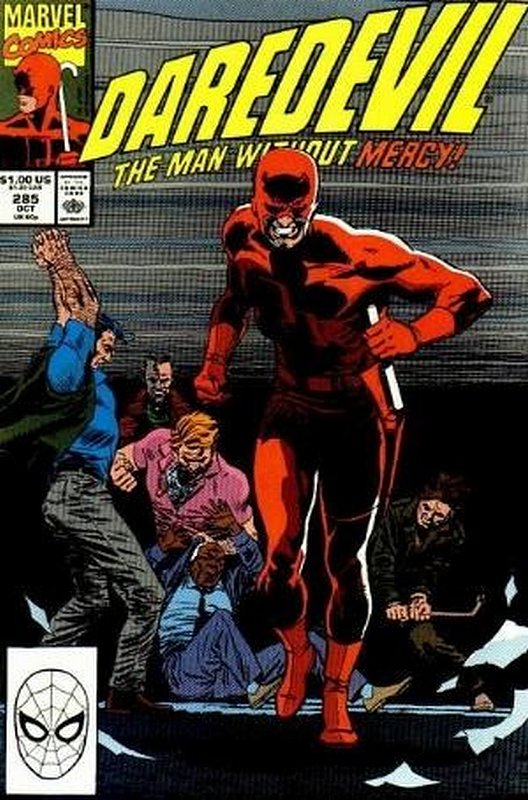 Cover of Daredevil (Vol 1) #285. One of 250,000 Vintage American Comics on sale from Krypton!
