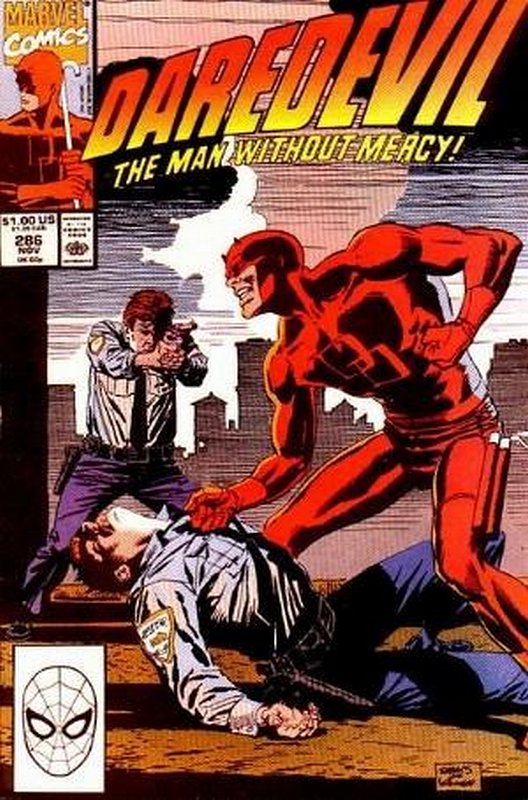 Cover of Daredevil (Vol 1) #286. One of 250,000 Vintage American Comics on sale from Krypton!