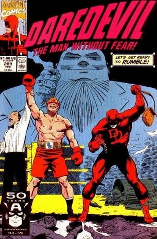Cover of Daredevil (Vol 1) #289. One of 250,000 Vintage American Comics on sale from Krypton!