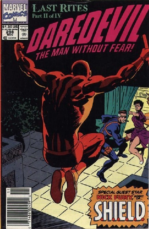 Cover of Daredevil (Vol 1) #298. One of 250,000 Vintage American Comics on sale from Krypton!